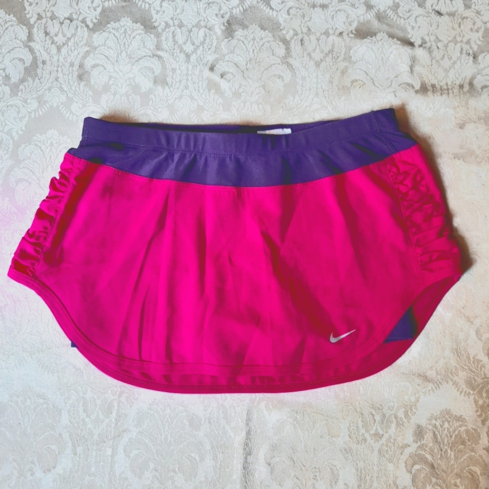 Nike Dri-Fit Fuchsia Tennis Running Skirt/Skort S